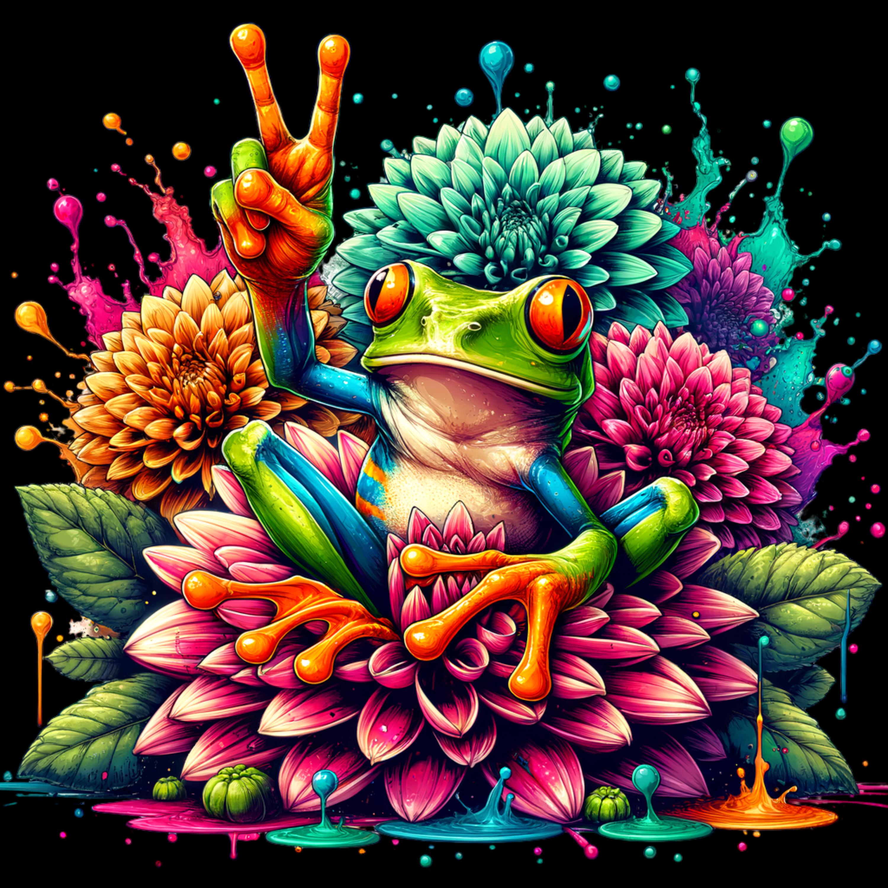 Peace Frog Heat Transfer