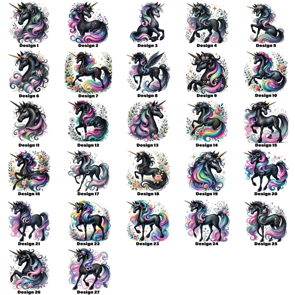 Black Unicorns Heat Transfer