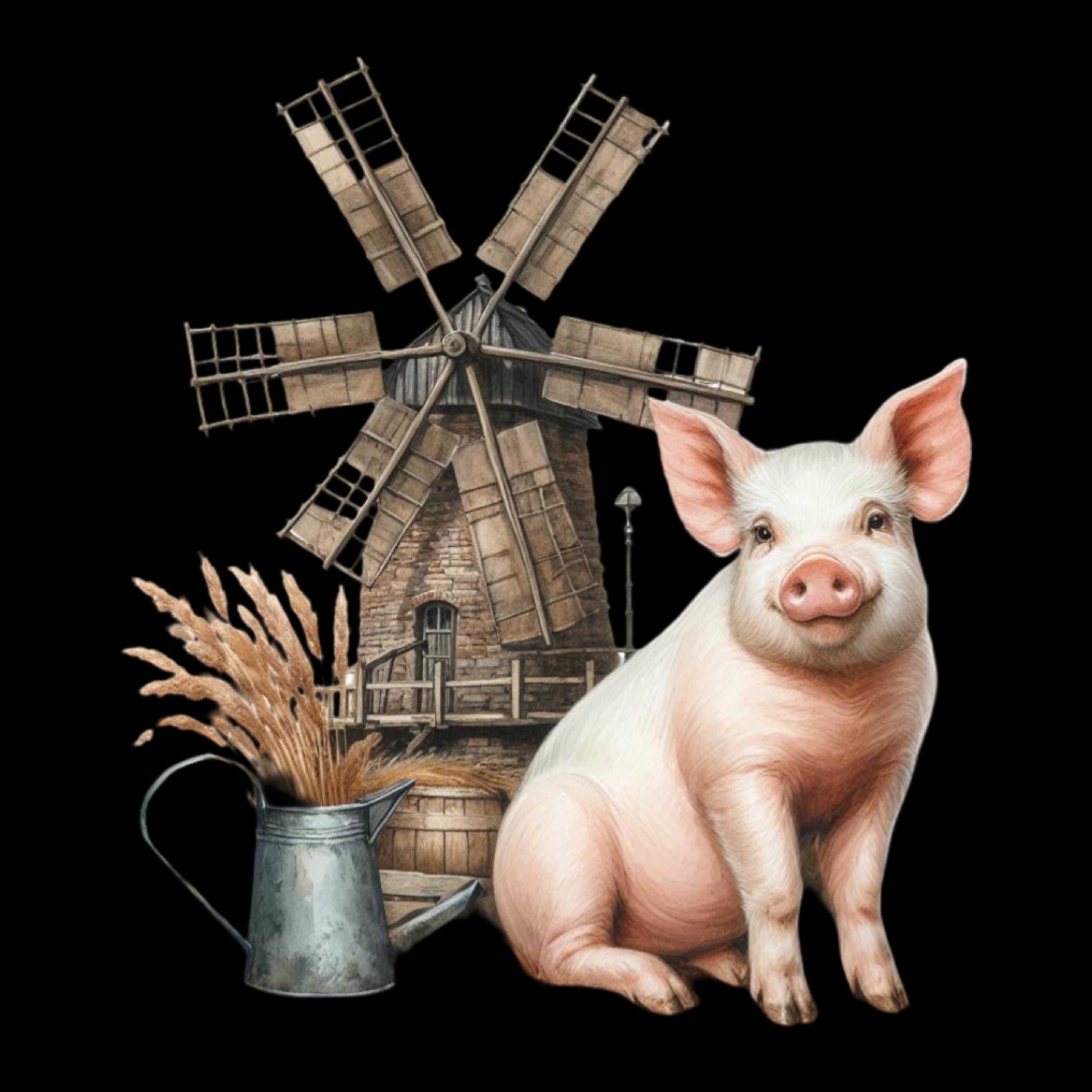 Cute Pigs Heat Transfer