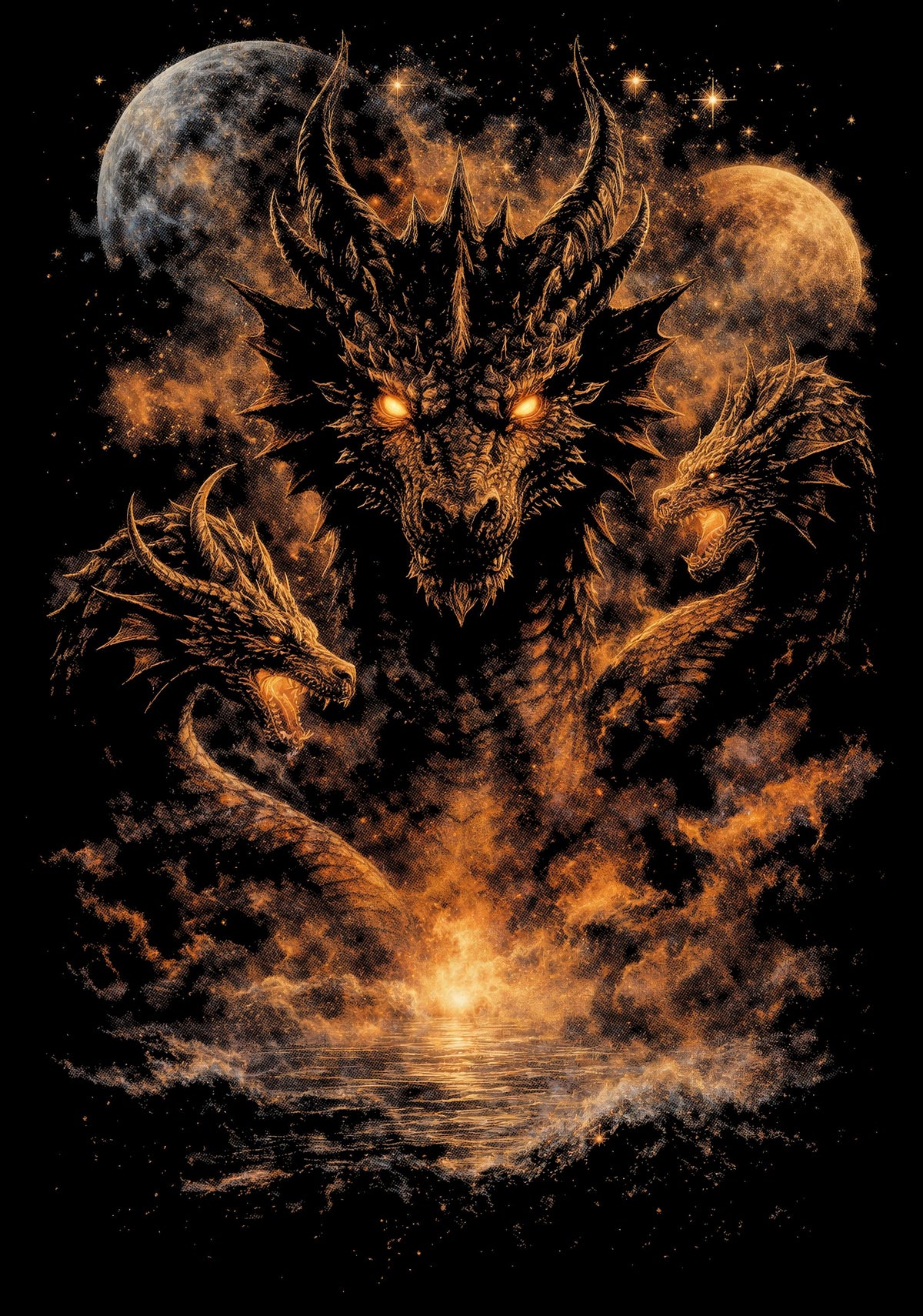 Wildlife Designs Graphic T-shirt S-5X Black Only