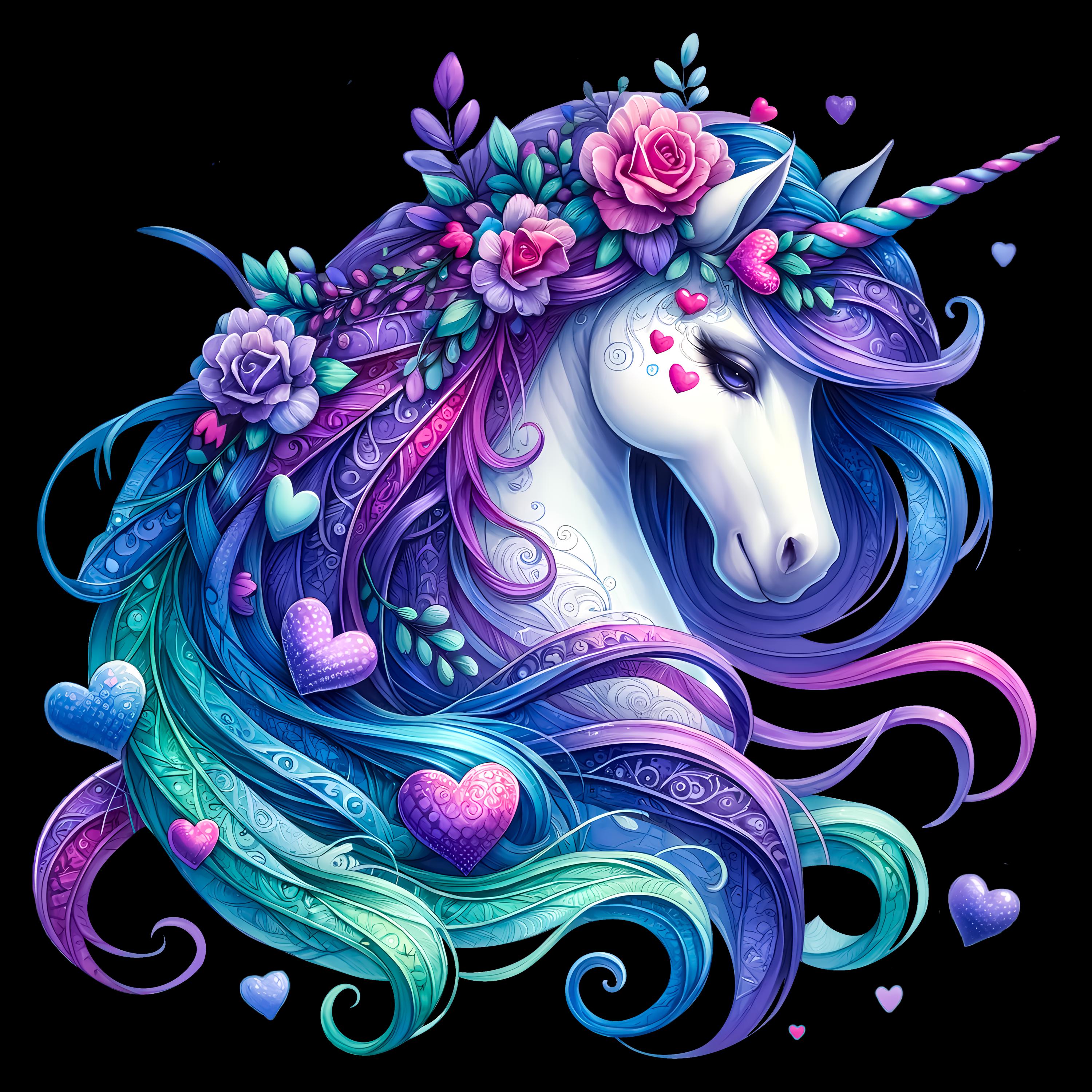 Unicorns and Hearts Heat Transfer