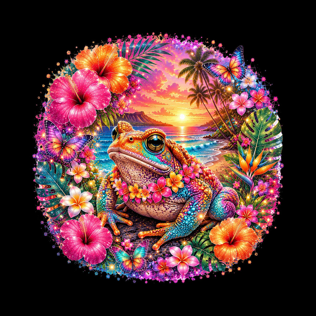 Tropical Reptiles Graphic T-shirt S-5X