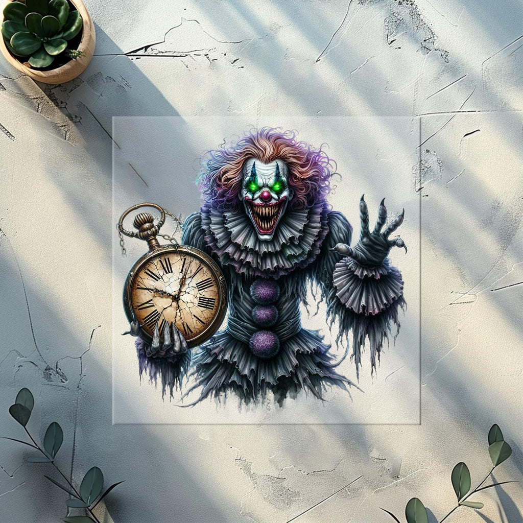 Spooky Clowns Heat Transfer