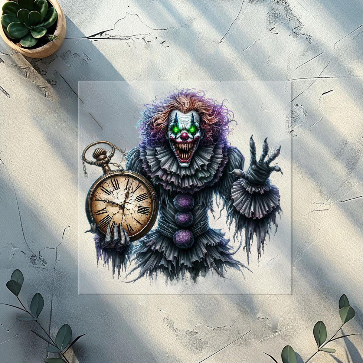 Spooky Clowns Heat Transfer