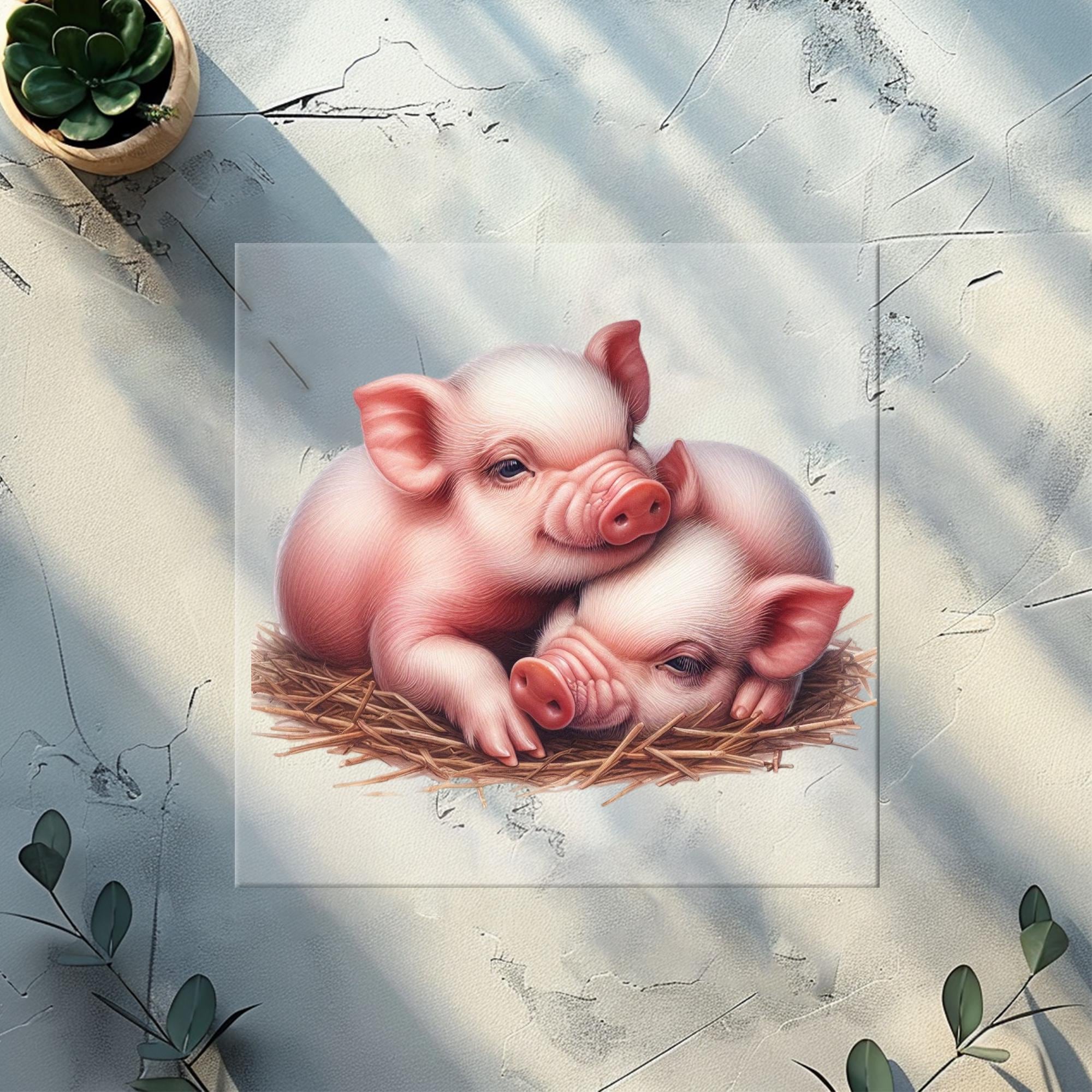Cute Pigs Heat Transfer