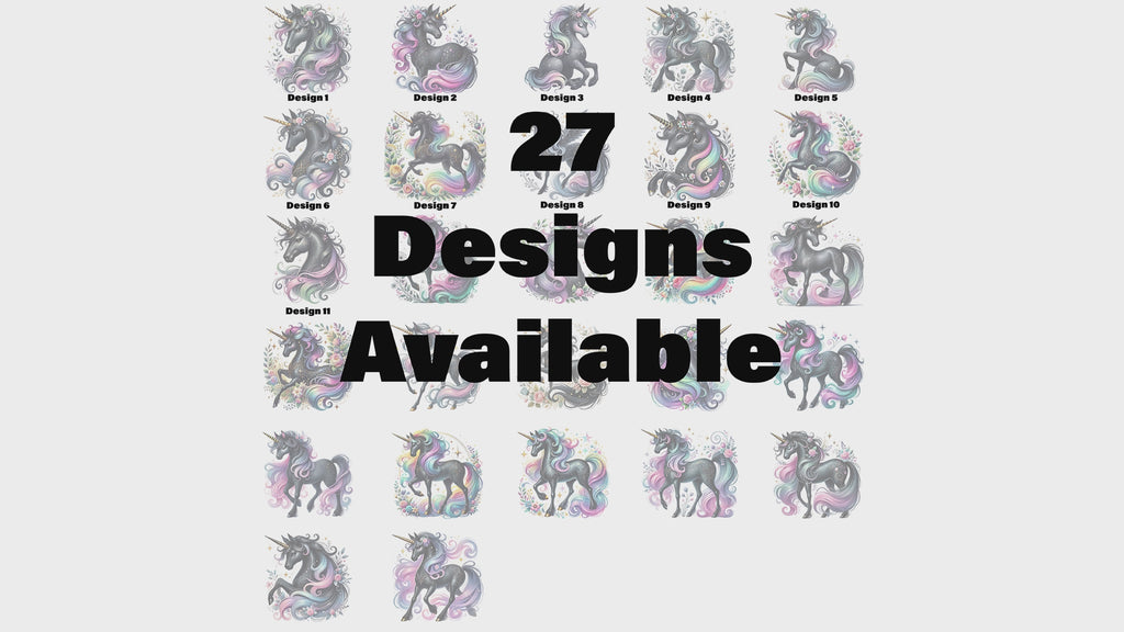 Black Unicorns Heat Transfer